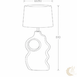 lampe-a-poser-hunar-v-illuzia-halo-bois-mesures