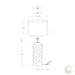 lampe-a-poser-makalu-blanc-mesures