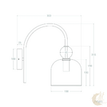 applique-murale-beaudelaire-mesures