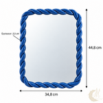 miroir-torsade-bleu-rectangulaire-mesures