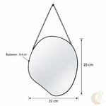 miroir-forme-libre-metal-noir-chainette-mesures