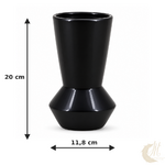 vase-geometrique-noir-evase-mesures