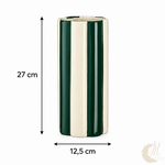 vase-ceramique-raye-vert-creme-mesures