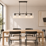 suspension-bosca-verre-strie-4-lumieres-ambiance