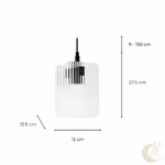 suspension-bosca-verre-strie-transparent-mesures
