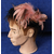 Chapeau à plume rose