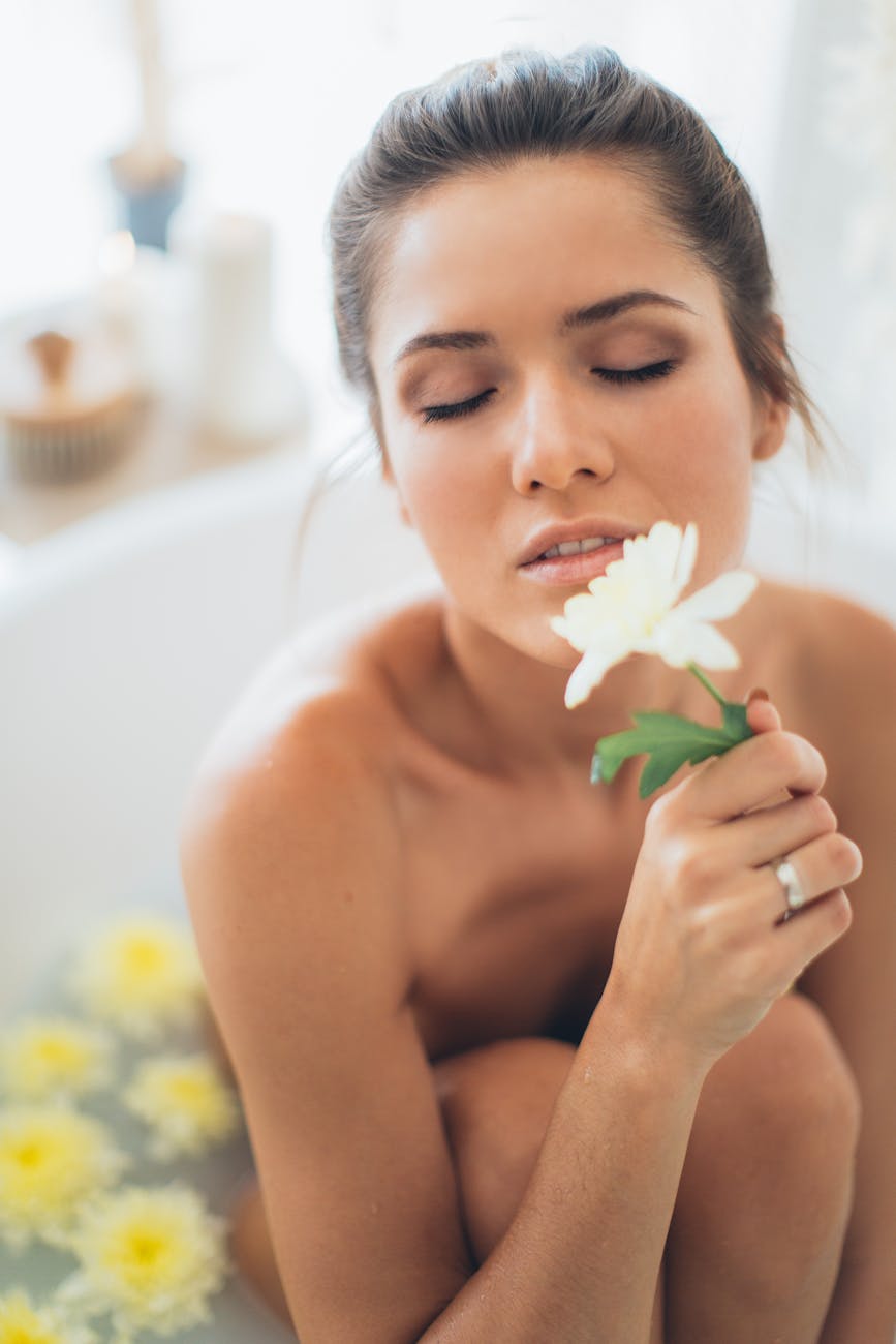 photos gratuites de aromatherapie baignoire beaute