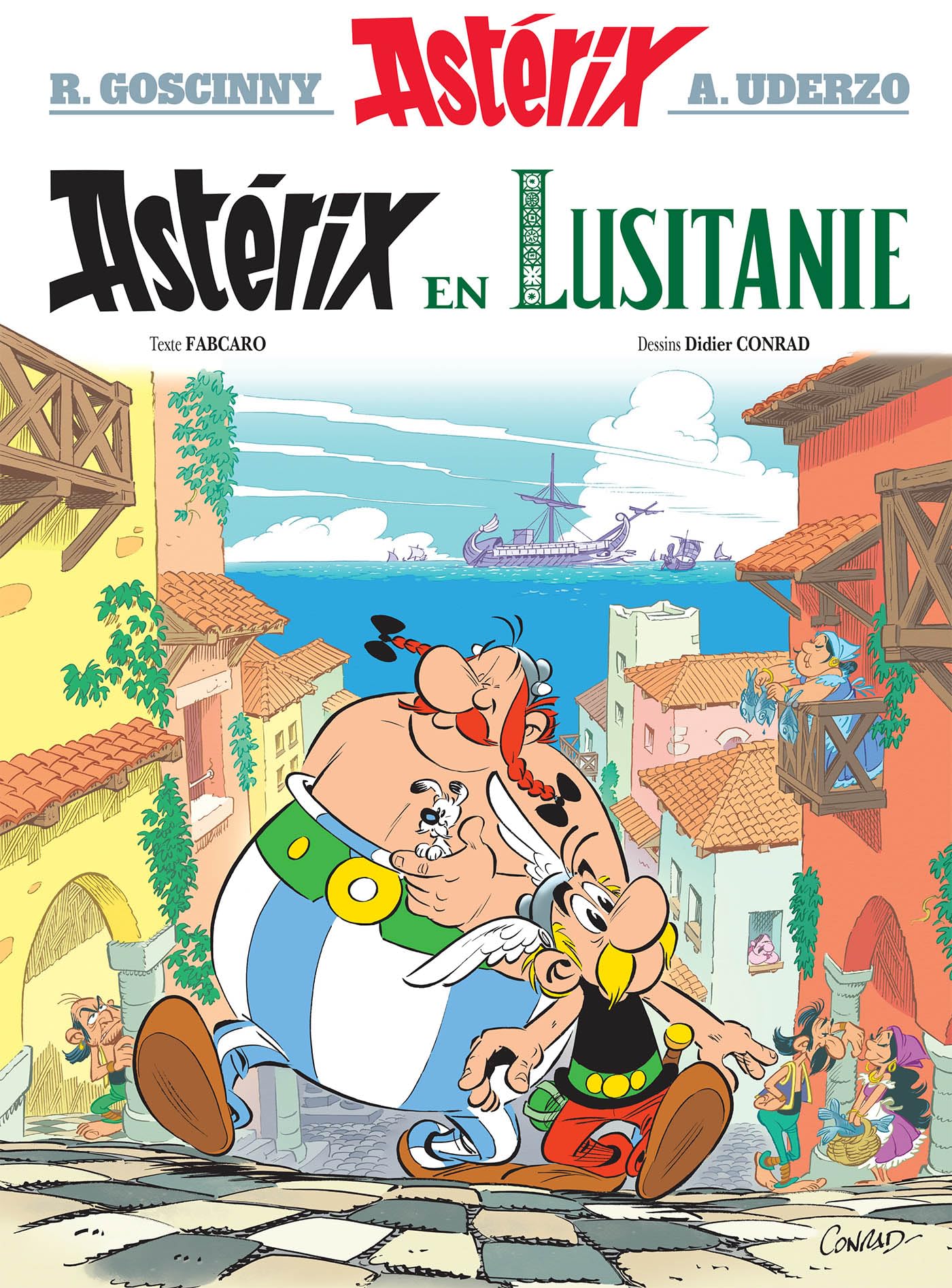 Astérix - Astérix en Lusitanie - n°41 - couverture et ambiance hero