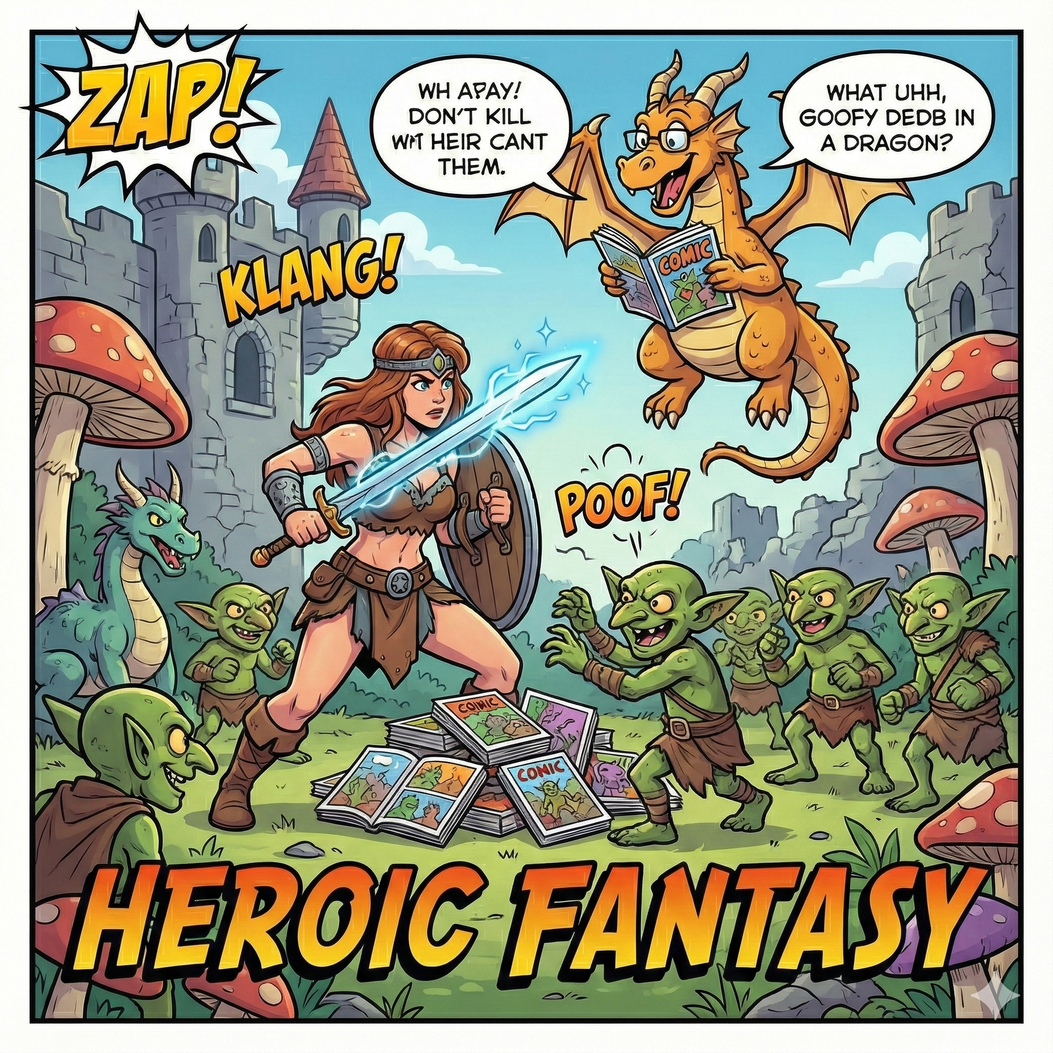 Bandes dessinées Heroic Fantasy