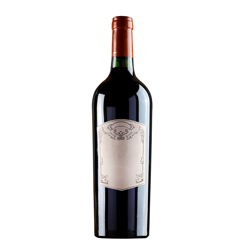 Bouteille de vin rouge