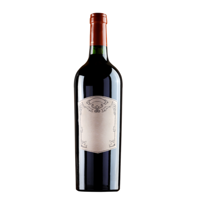 Bouteille de vin rouge