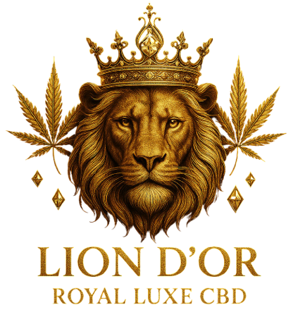 lion dor royal luxe cbd logo transparent