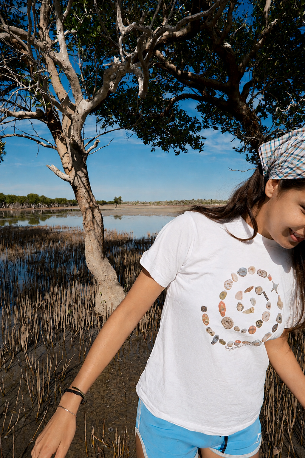 SPIRAL TEE