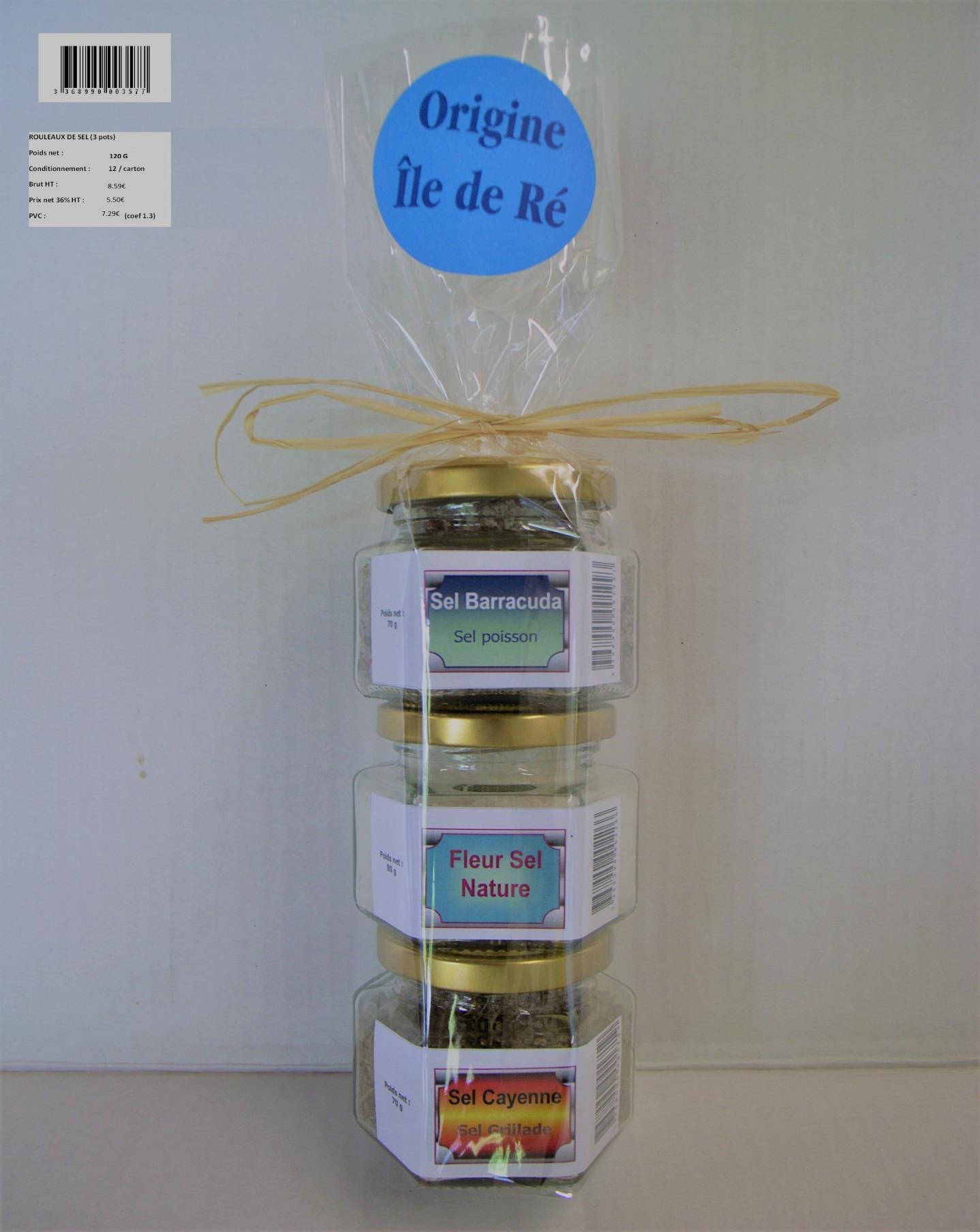 rouleaux sel