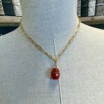 collier-ras-du-cou-maille-trombonne-cornaline