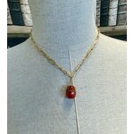 collier-ras-du-cou-maille-trombonne-cornaline