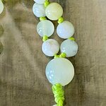 Mala en jade noué à la main, pièce unique 2