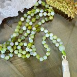 Mala en jade noué à la main, pièce unique 3