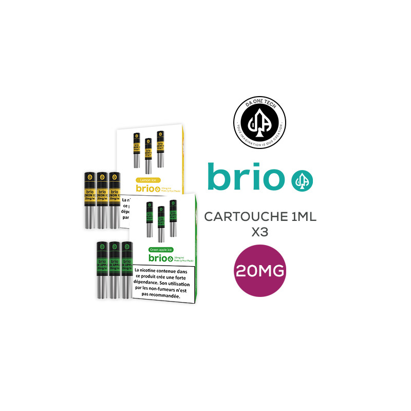 pack-de-3-pods-brio-1ml-20mg-da-one