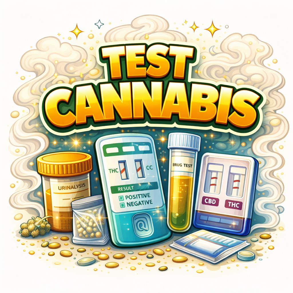 test de cannabis et accessoires