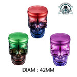 grinder-alu-champ-high-skull-head-42mm
