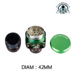 grinder-alu-champ-high-skull-head-42mm-mix-couleurs