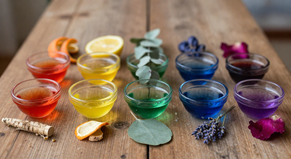 bols d huiles essentielles sur bois