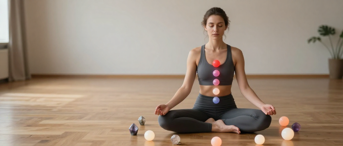 femme calme en meditation