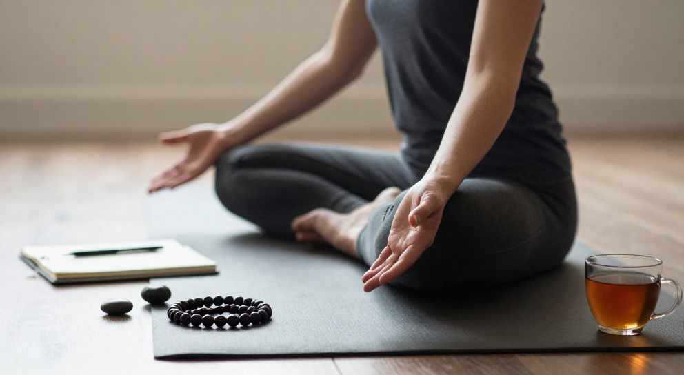 personne pratiquant ujjayi pranayama