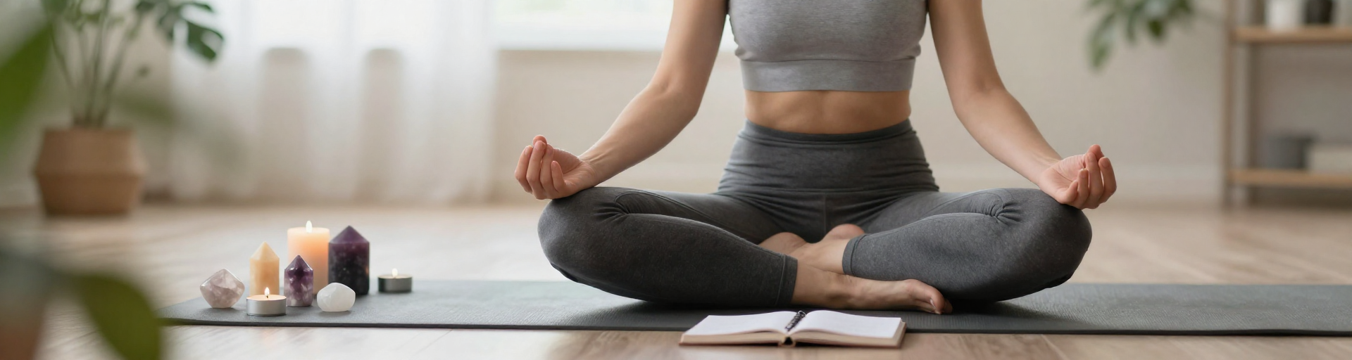 femme pratiquant affirmations chakra