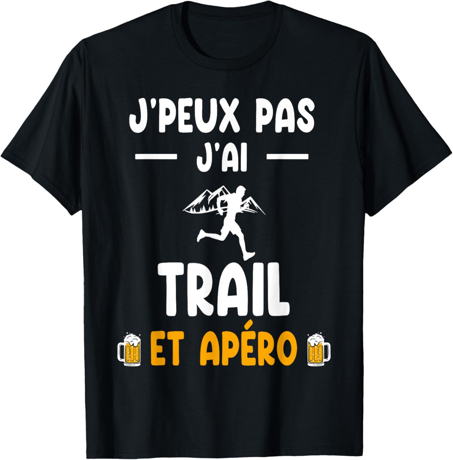 T-shirt trail humour COJOGG - photo principale du produit