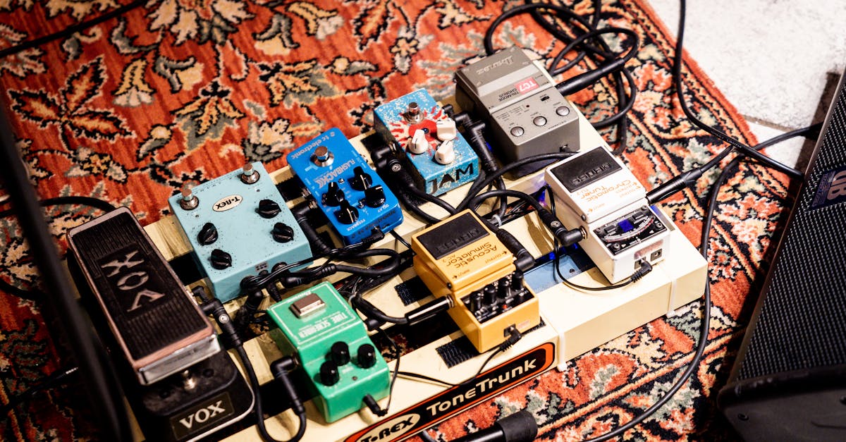Vocal Effects Pedals