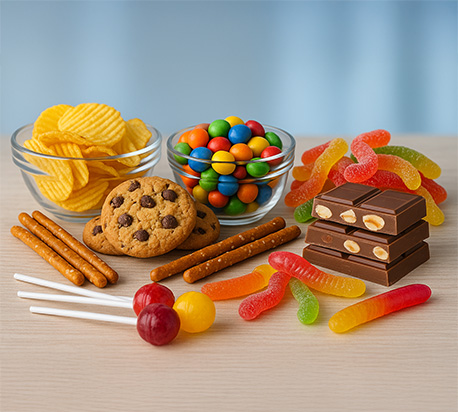Snacks et confiseries