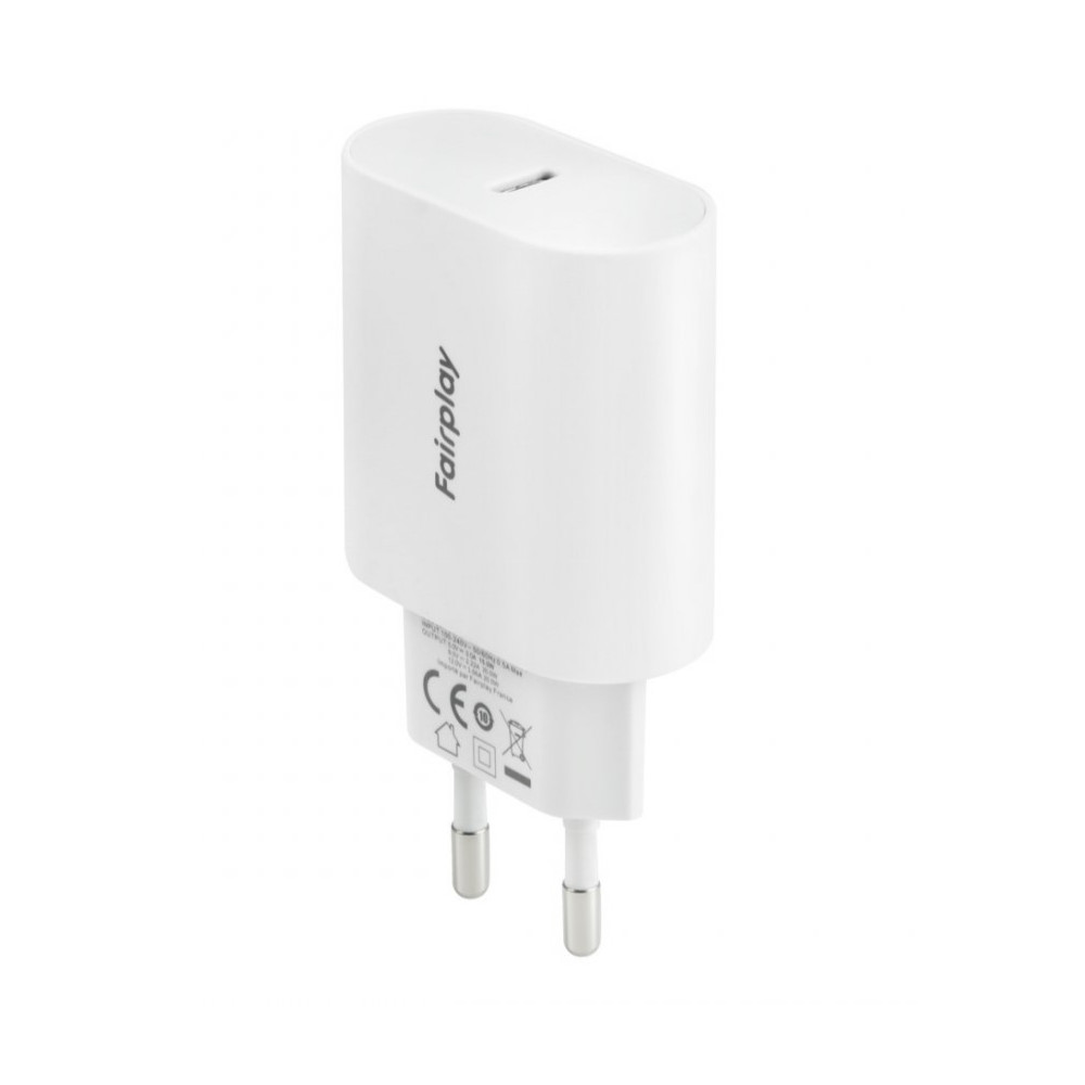 chargeur-fairplay-25w-usb-c-blanc