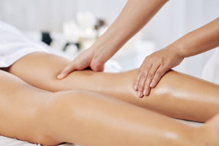 massage pour jambes lourdes