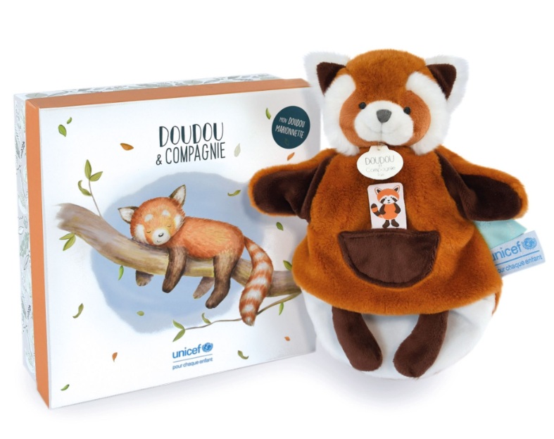 doudou-marionnette-unicef-panda-roux-dc3988-doudou-et compagnie-2