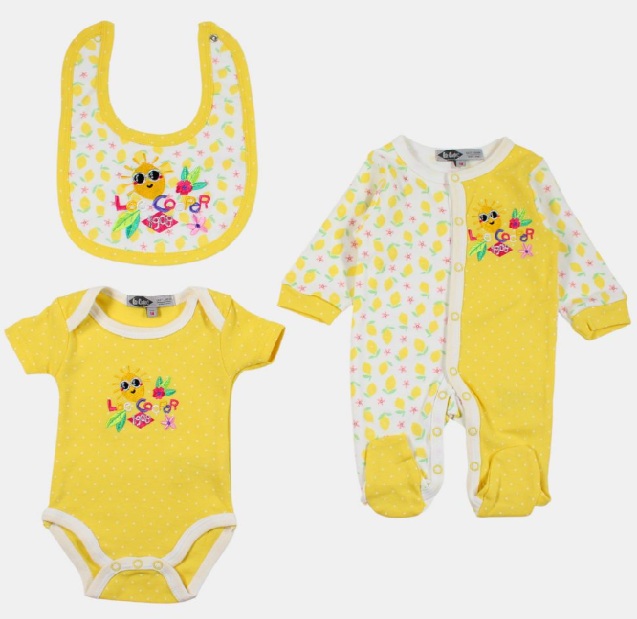ensemble-3-pieces-bodie-pyjama-bavoir-jaune-lee-cooper