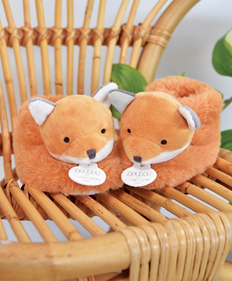 chaussons-hochet-renard-DC4002-doudou-et-compagnie