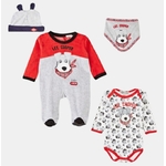 ensemble-4-pieces-pyjama-bodie-gris-rouge-lee-cooper