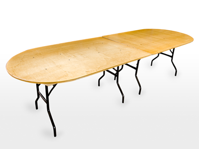 TABLE OVALE 300x100