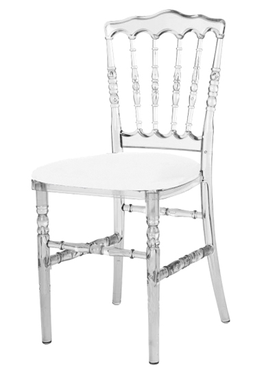 CHAISE NAPOLEON TRANSPARENTE