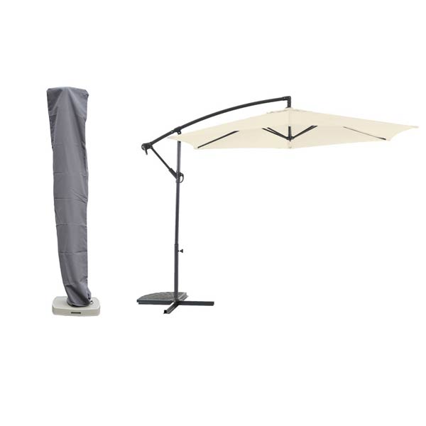PARASOL DEPORTE ECRU