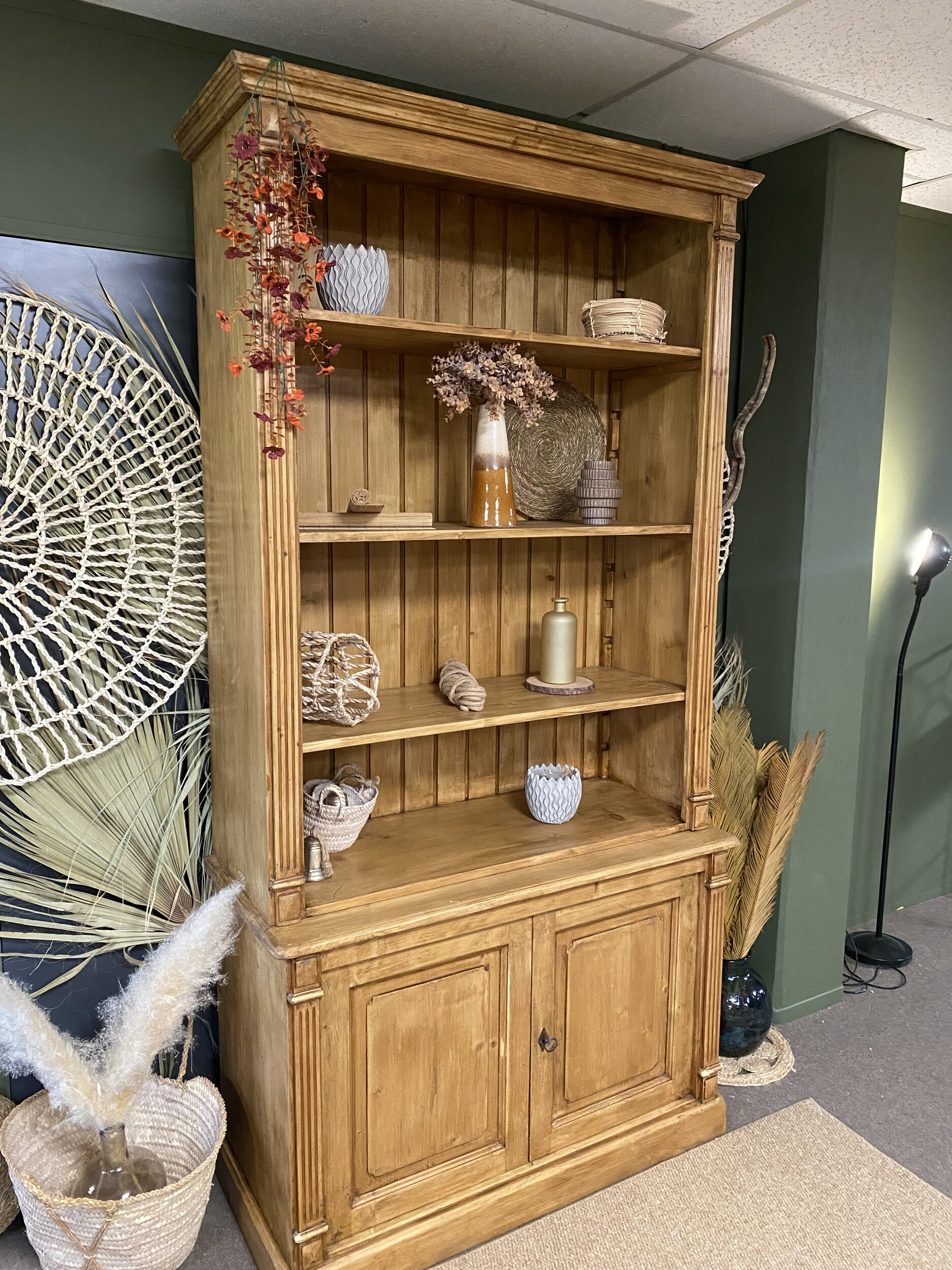 Bibliothèque en bois
