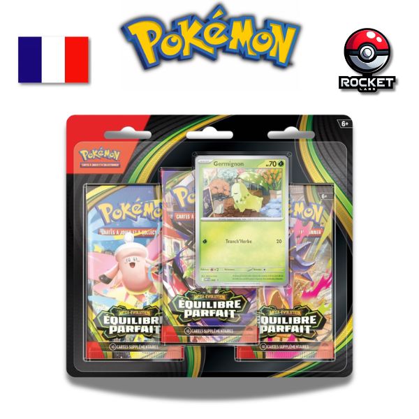 Tripack Mega Evolution 3 ME03 Equilibre Parfait en langue FR Francaise