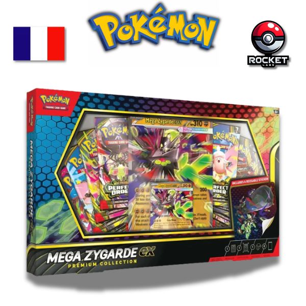 Coffret Pokemon FR Mega Zygarde Ex Premium Collection