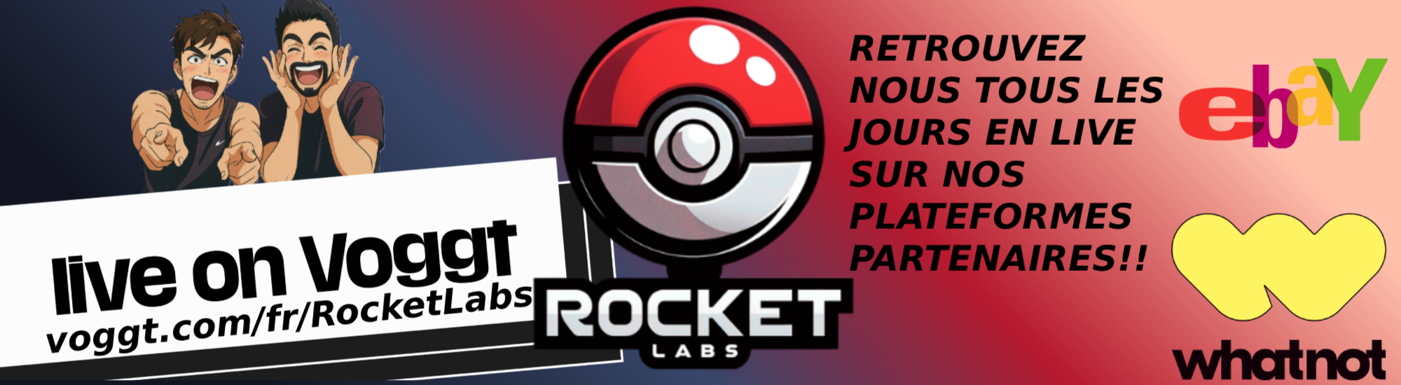 ROCKET LABS TCG POKEMON EN STREAMING!