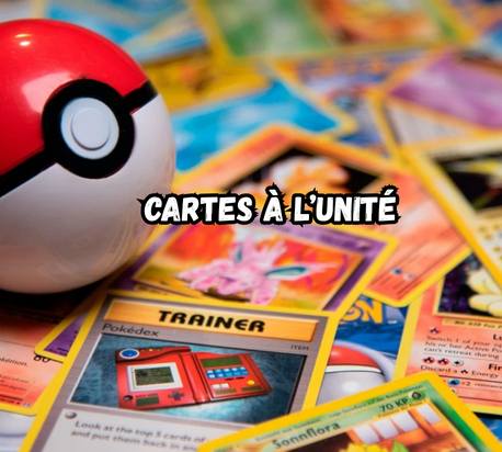 carte à l'unitée - pokemon - one piece 
