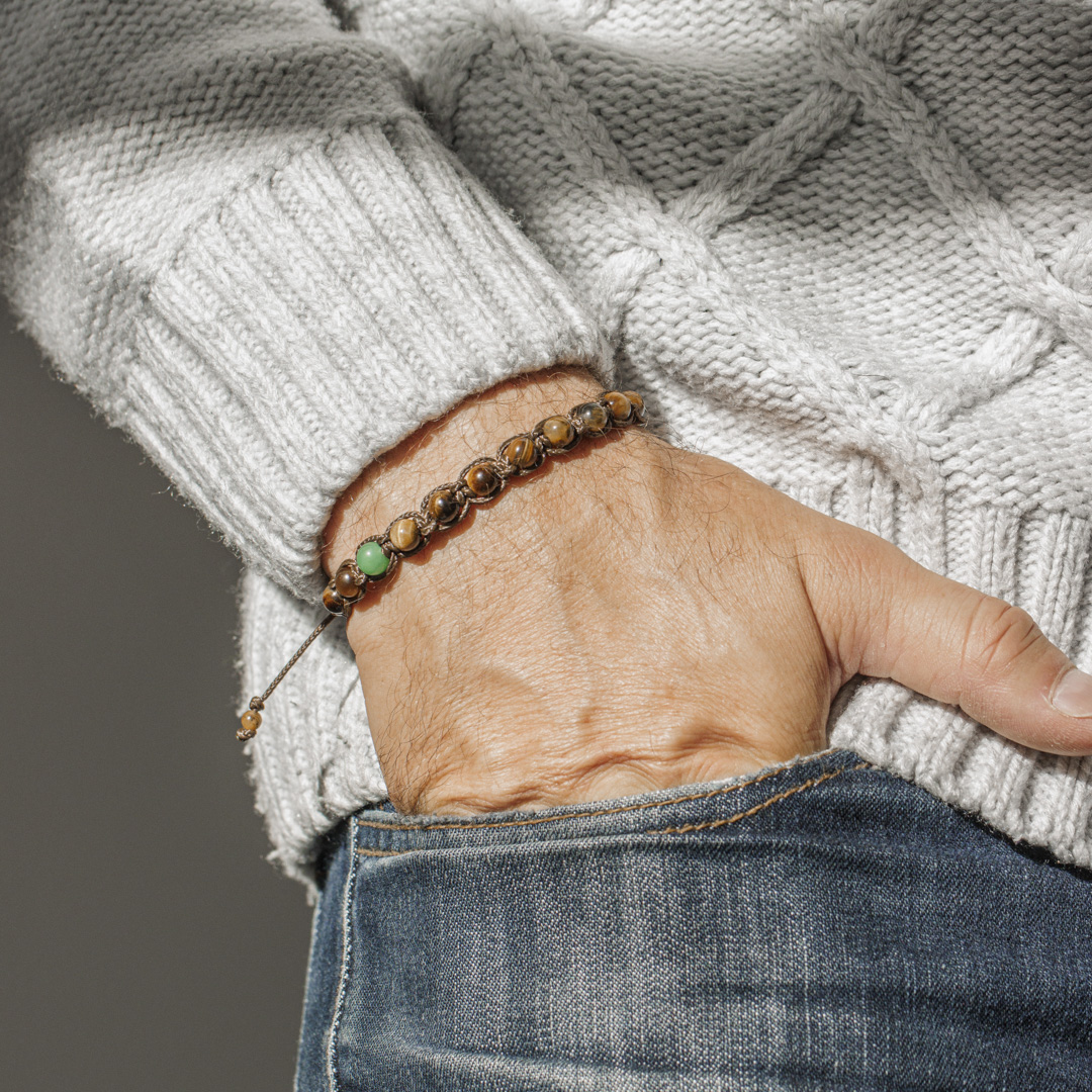 Bracelet Piton oeil de tigre 3