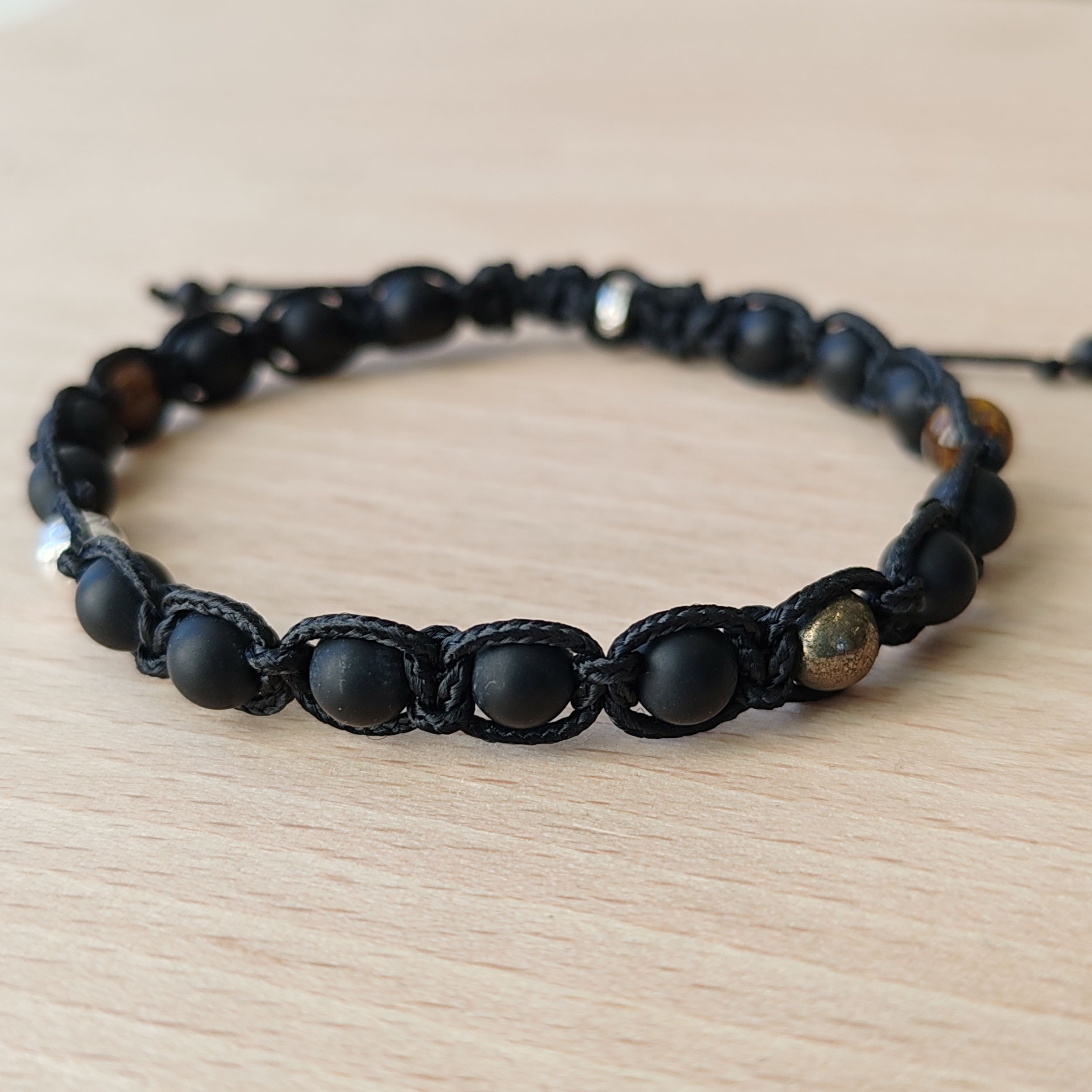 Braclet piton onyx