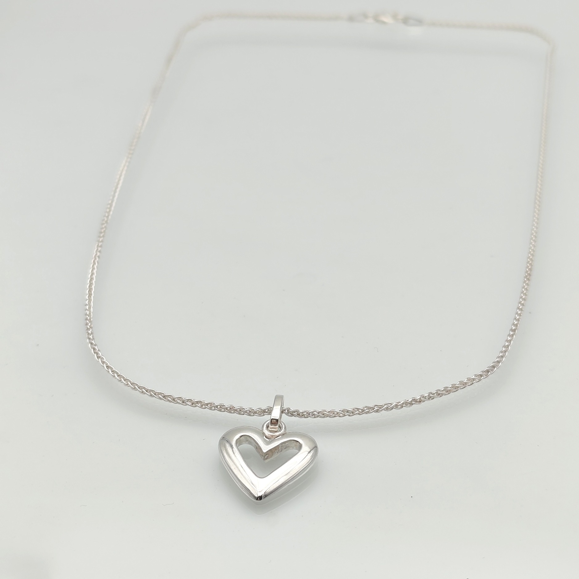 Pendentif coeur en argent (2)
